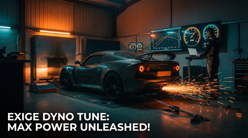 高清视频修车改装视频 - 路特斯Exige动力调校视频教程